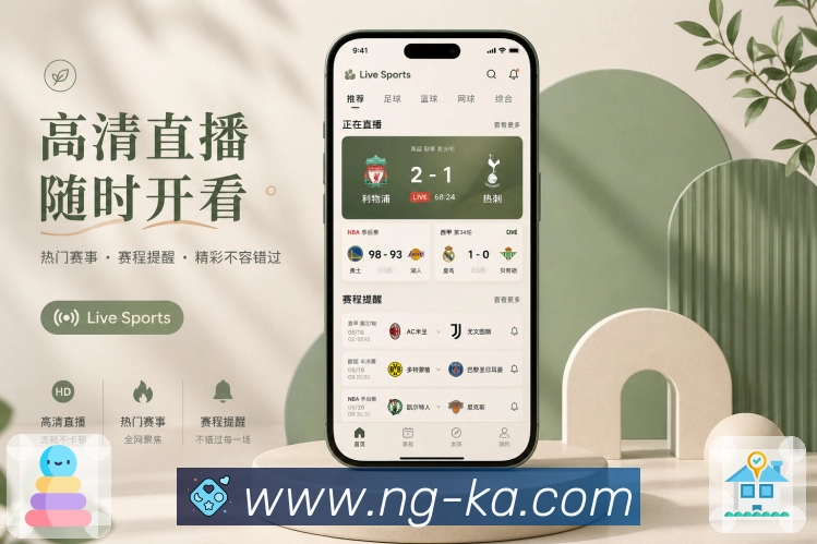 NG体育App功能亮点：栏目联动、赛程比分、资讯数据与社区互动